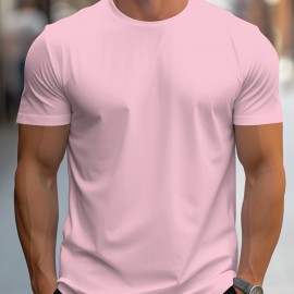 Fashion Summer Men's Slim Fit T-Shirt For Daily Casual Wear