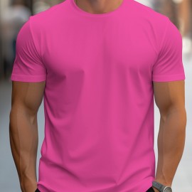 Fashion Summer Men's Slim Fit T-Shirt For Daily Casual Wear