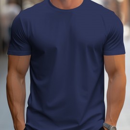 Fashion Summer Men's Slim Fit T-Shirt For Daily Casual Wear