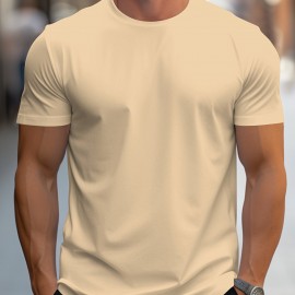 Fashion Summer Men's Slim Fit T-Shirt For Daily Casual Wear