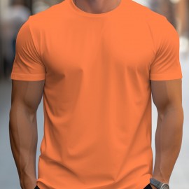 Fashion Summer Men's Slim Fit T-Shirt For Daily Casual Wear