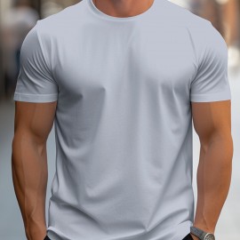 Fashion Summer Men's Slim Fit T-Shirt For Daily Casual Wear