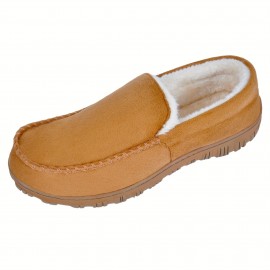 Slippers For Men Men's Slippers Memory Foam Slip On Moccasins Slippers House Slippers With Anti-Slip Sole