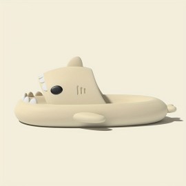 Men's Cute Cloud Slides, Casual Non Slip Slippers, Open Toe Shoes For Indoor Outdoor Beach Shower, Spring And Summer