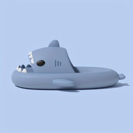 Men's Cute Cloud Slides, Casual Non Slip Slippers, Open Toe Shoes For Indoor Outdoor Beach Shower, Spring And Summer