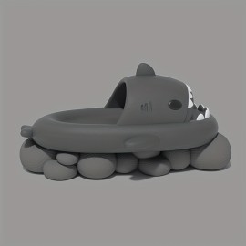 Men's Cute Cloud Slides, Casual Non Slip Slippers, Open Toe Shoes For Indoor Outdoor Beach Shower, Spring And Summer