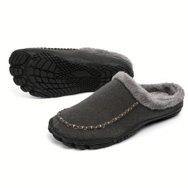 Men's Casual Warm Keeping Slip On Household Slippers With Assorted Colors