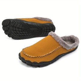 Men's Casual Warm Keeping Slip On Household Slippers With Assorted Colors