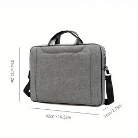 New Portable Computer Bag Fashion Casual Shoulder Bag Outdoor Commuting Business Notebook Messenger Bag