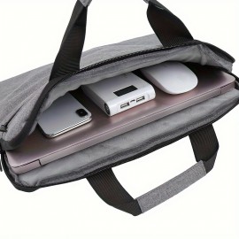 New Simple Large-capacity Computer Bag Ultra-thin Portable Notebook Computer Bag Tablet Computer Protective Cover Ultra-lightweight Bag Inner Bag Shoulder Computer Document Bag