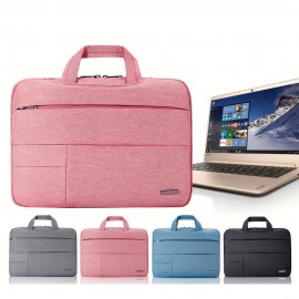 12/13/15 Inch  Laptop Sleeve Case With Handle For MacBook Pro/Air, DELL XPS/DELL Protective Carrying Case Pocket Notebook Computer Tablet Laptop Pocket Office Supplies Storage Bag