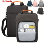 1pc  13.3 Inch Laptop Shoulder Bag Waterproof Handbag For 13\