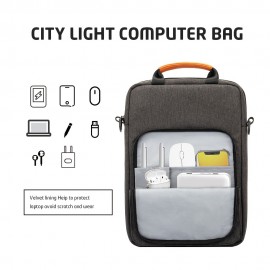 1pc  13.3 Inch Laptop Shoulder Bag Waterproof Handbag For 13\