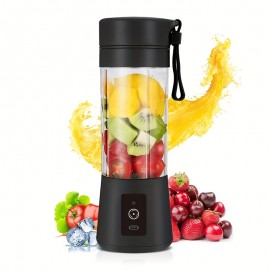 Portable USB Charging Juicer - 6 Leaf Knife Household Small Juicer for Fresh Fruit Juice on-the-go