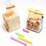 10pcs Reusable Plastic Food Sealing Clips - Keep Your Kitchen Food And Snacks Fresh! (Random Colors)