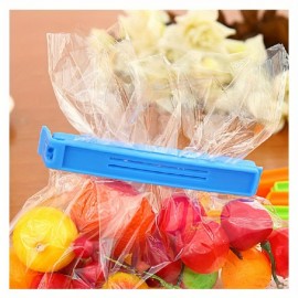 10pcs Reusable Plastic Food Sealing Clips - Keep Your Kitchen Food And Snacks Fresh! (Random Colors)