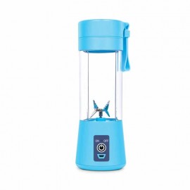 12.85oz Portable Blender, 2000mAhPersonal Mini Blender Shakes Smoothies Ice Jucier Cup USB Rechargeable Strong Power Six Blades Mixer