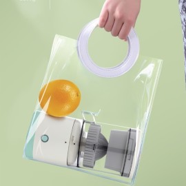 Rechargeable Electric Juicer - Convenient Orange Squeezer - Wireless Small Juice Machine - Perfect For Fruit Cooking