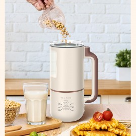 1000ml Portable Mini Soy Milk Maker with Free Filtering and Self-Cleaning - Perfect for 1-4 Person Households - Enjoy Fresh Soy Milk and Juices Anytime