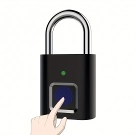 Fingerprint Lock Without Key Waterproof Anti-Theft Smart Lock Fingerprint Padlock Zinc Alloy Intelligent Safety Electronic DoorLock