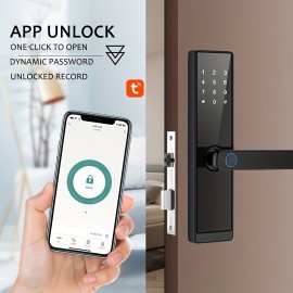 Smart Fingerprint Door Lock Keyless Entry Door Lock For Home Hotel Office Airbnb Digital Electric Door Lock