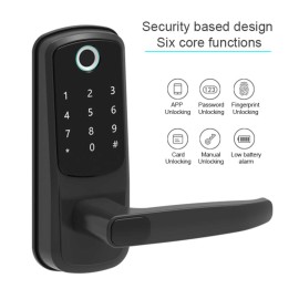 Storage Memory Function  Safely Keyless Entry Door Lock, Keypad Door Lock, Keyless Door Lock, Fingerprint Door Lock, Biometric Door Lock, Keypad Entry Door Lock, Passcode Code Door Lock, Digital Smart Door Lock (Smart Lock)