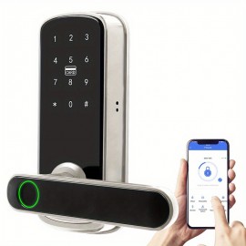 Keyless Entry Door Lock, Keypad Door Lock, Keyless Door Lock, Fingerprint Door Lock, Biometric Door Lock, Keypad Entry Door Lock, Passcode Code Door Lock, Digital Smart Door Lock (Smart Lock)