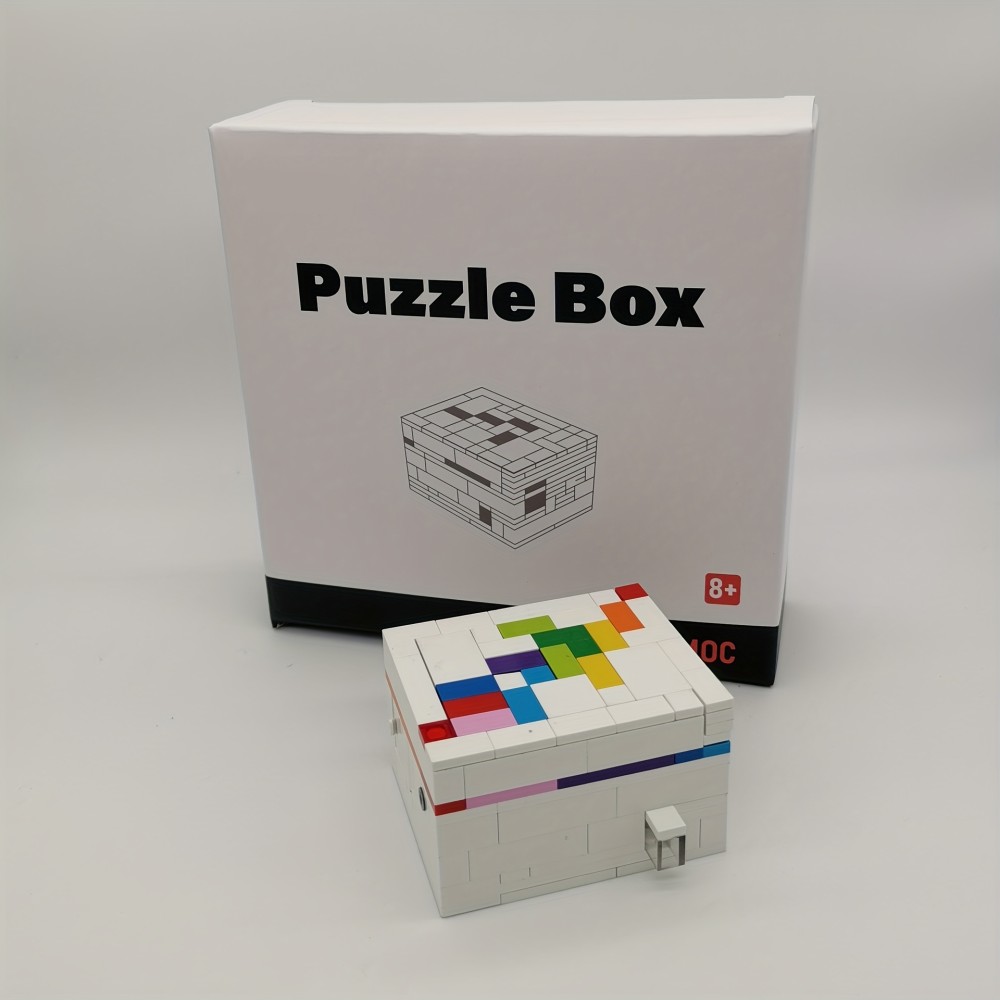 Challenge Your Brain with this Super Hard Small Pellet Brick Puzzle Box - Perfect for Teens!