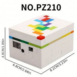 Challenge Your Brain with this Super Hard Small Pellet Brick Puzzle Box - Perfect for Teens!