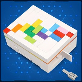 Challenge Your Brain with this Super Hard Small Pellet Brick Puzzle Box - Perfect for Teens!