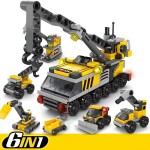 Build a Construction Empire with this 6-in-1 Machinery Themed Building Block Kit! , Halloween/Thanksgiving Day/Christmas gift