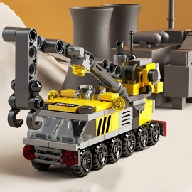 Build a Construction Empire with this 6-in-1 Machinery Themed Building Block Kit! , Halloween/Thanksgiving Day/Christmas gift