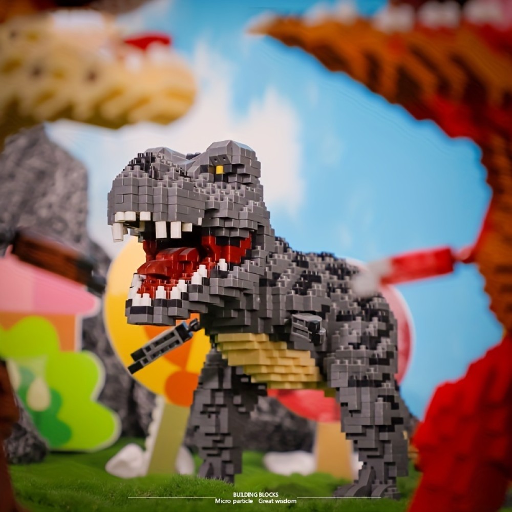 1530pcs Dinosaurs Building Blocks Set - Perfect Gift For Kids, Teens & Adults Who Love Dinosaurs!