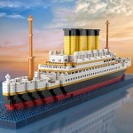 Construct a Magnificent Cruise Ship Replica with This Amazing Model Building Block Kit!