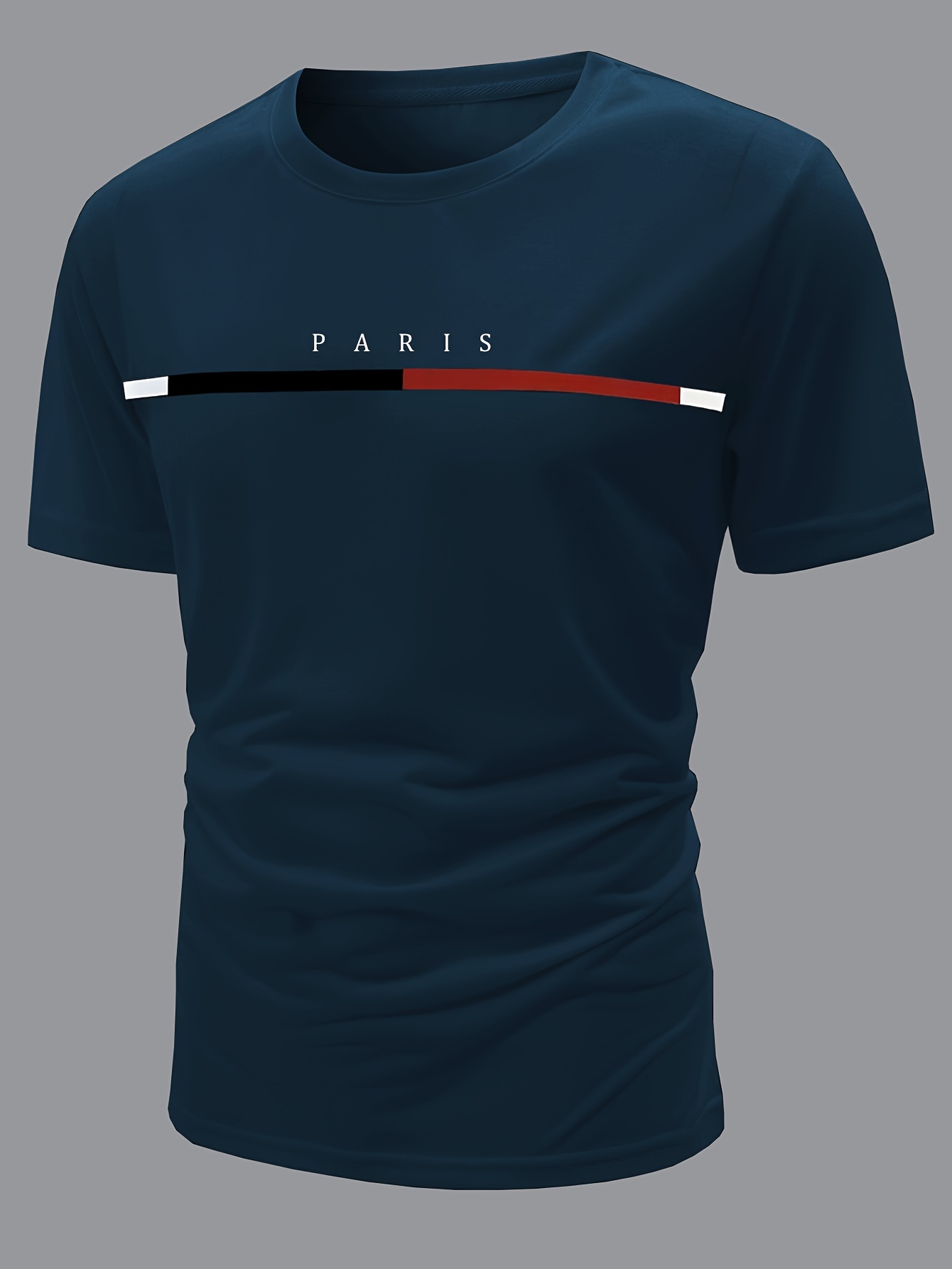 paris theme pattern print mens comfy t shirt graphic tee mens summer clothes mens outfits details 30