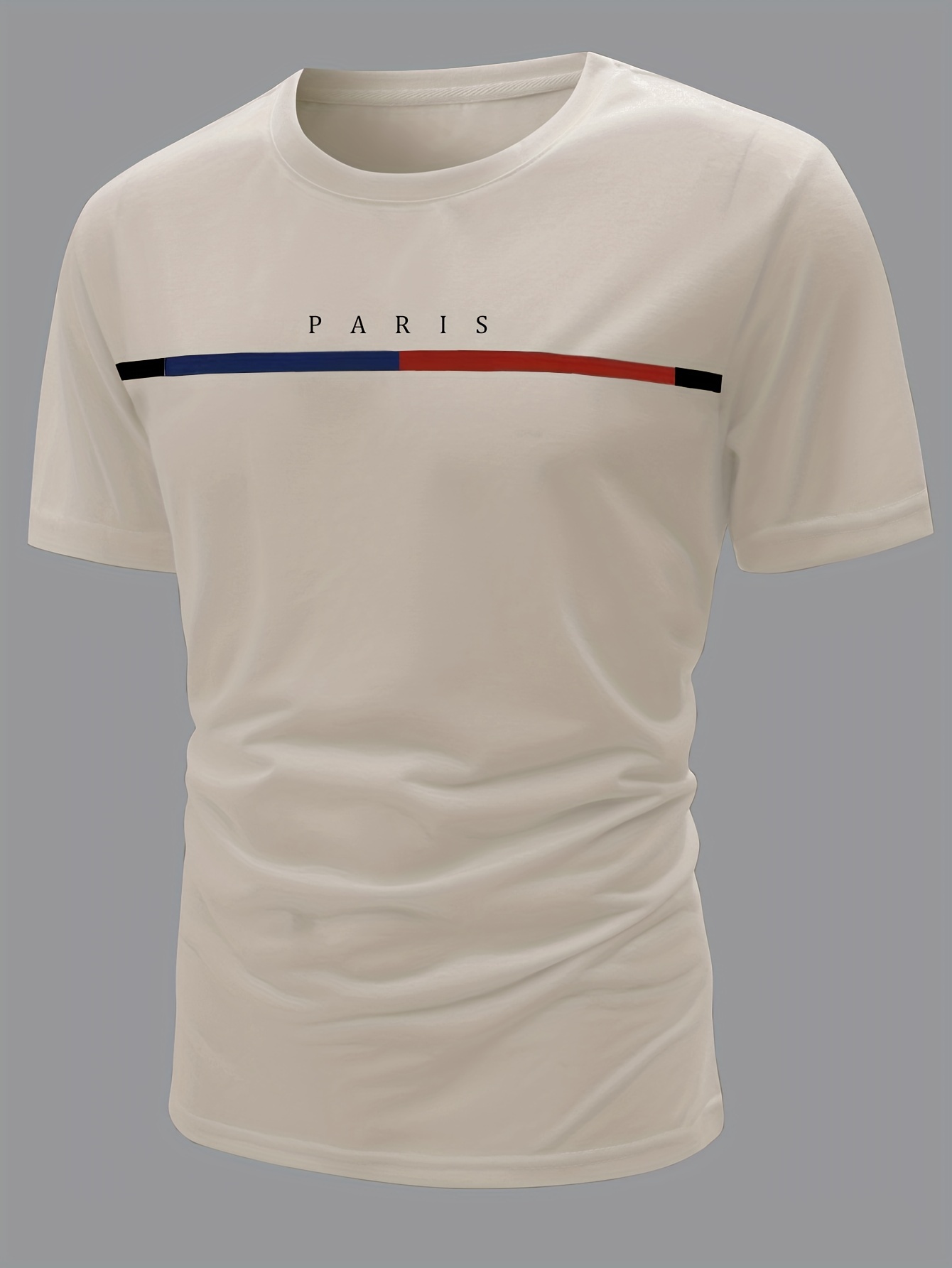 paris theme pattern print mens comfy t shirt graphic tee mens summer clothes mens outfits details 35