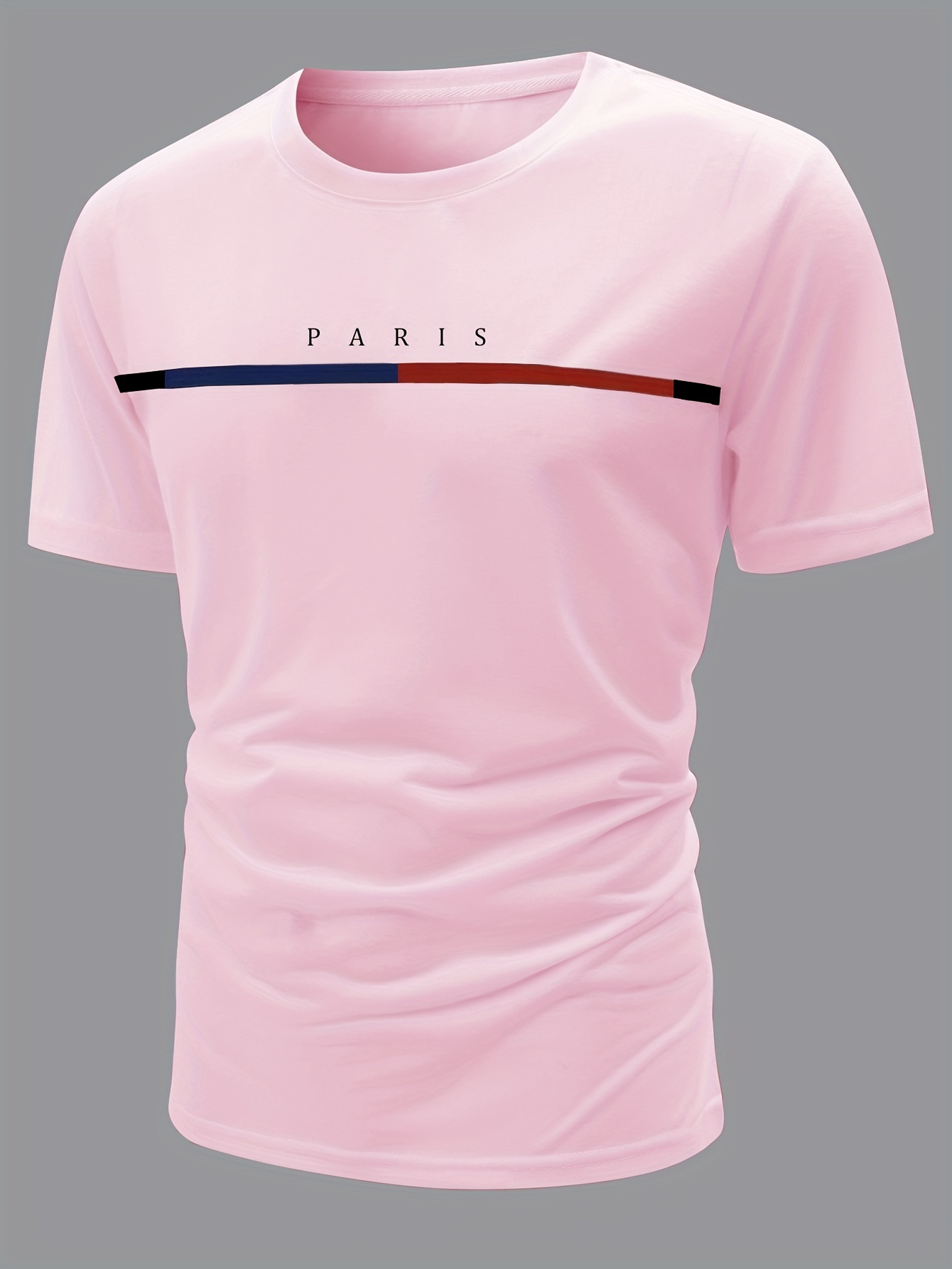 paris theme pattern print mens comfy t shirt graphic tee mens summer clothes mens outfits details 40