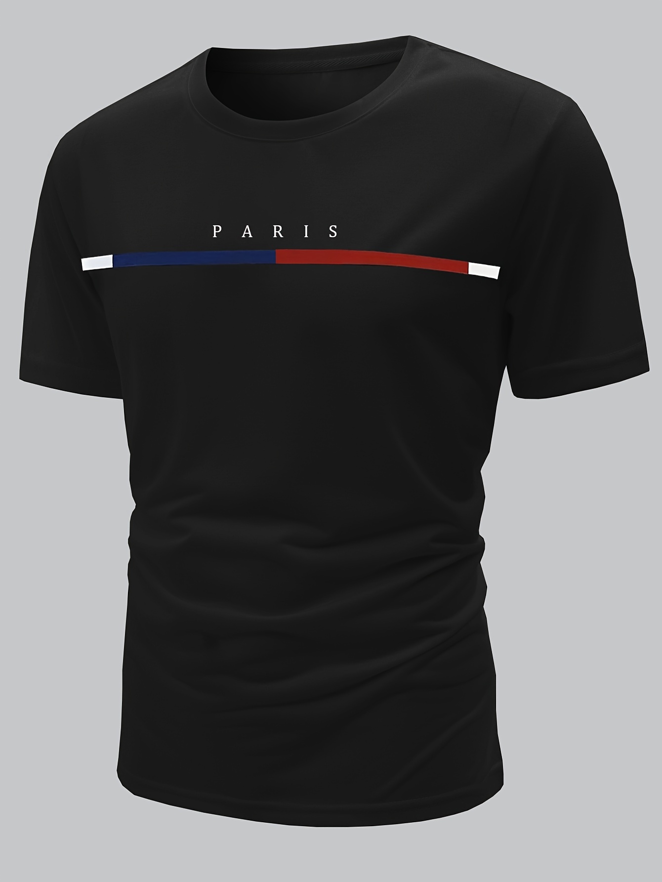 paris theme pattern print mens comfy t shirt graphic tee mens summer clothes mens outfits details 60