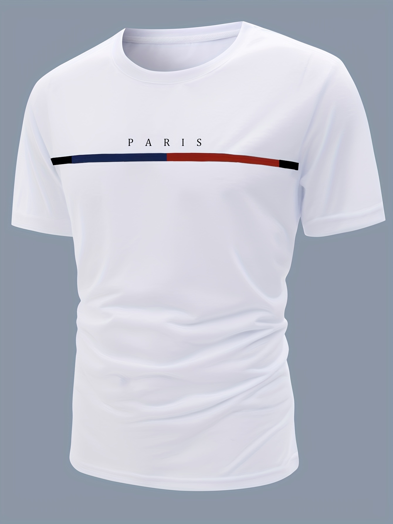 paris theme pattern print mens comfy t shirt graphic tee mens summer clothes mens outfits details 66