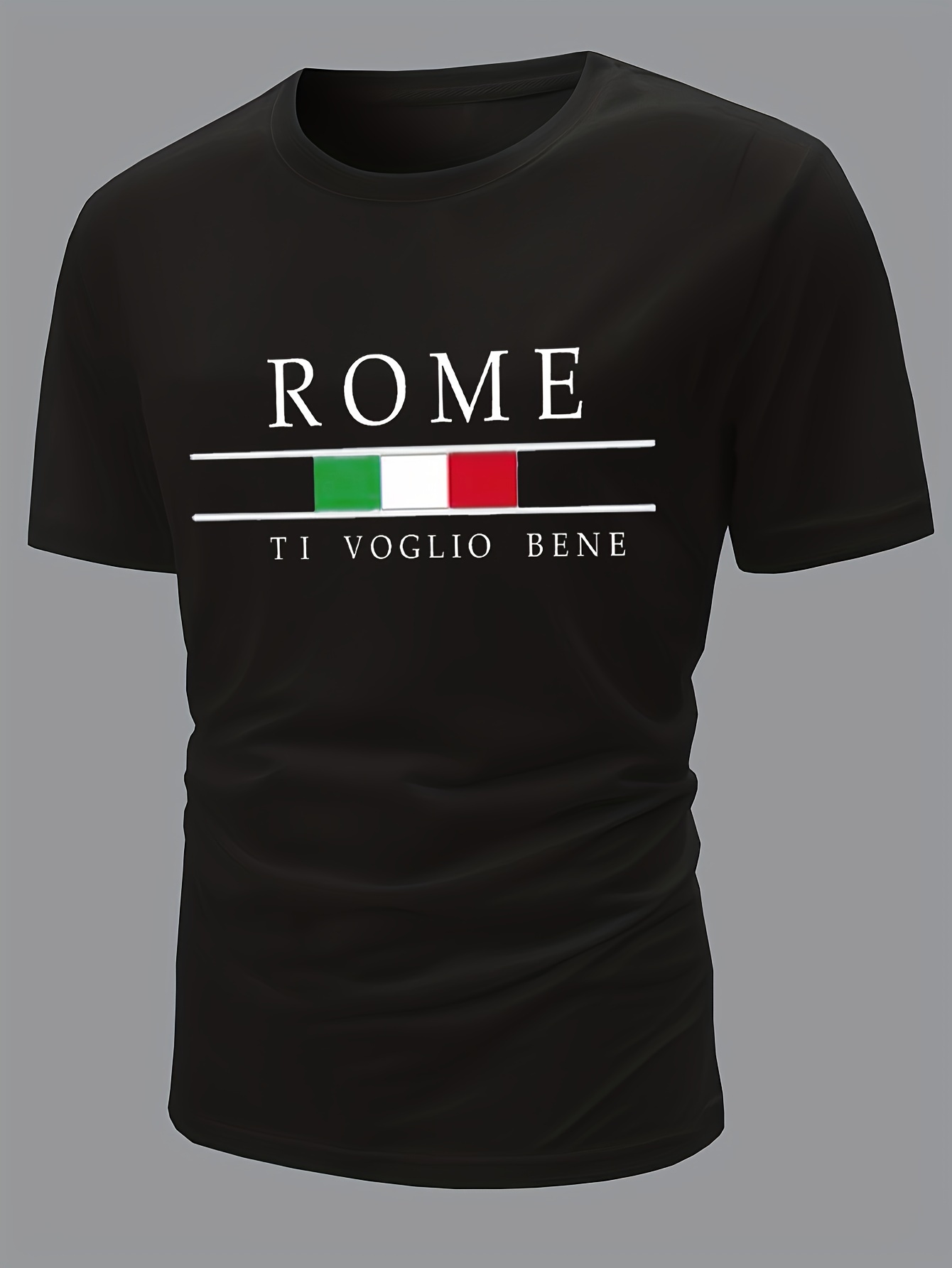 rome print mens t shirt for summer outdoor stylish mens crew neck tops gift for men details 10