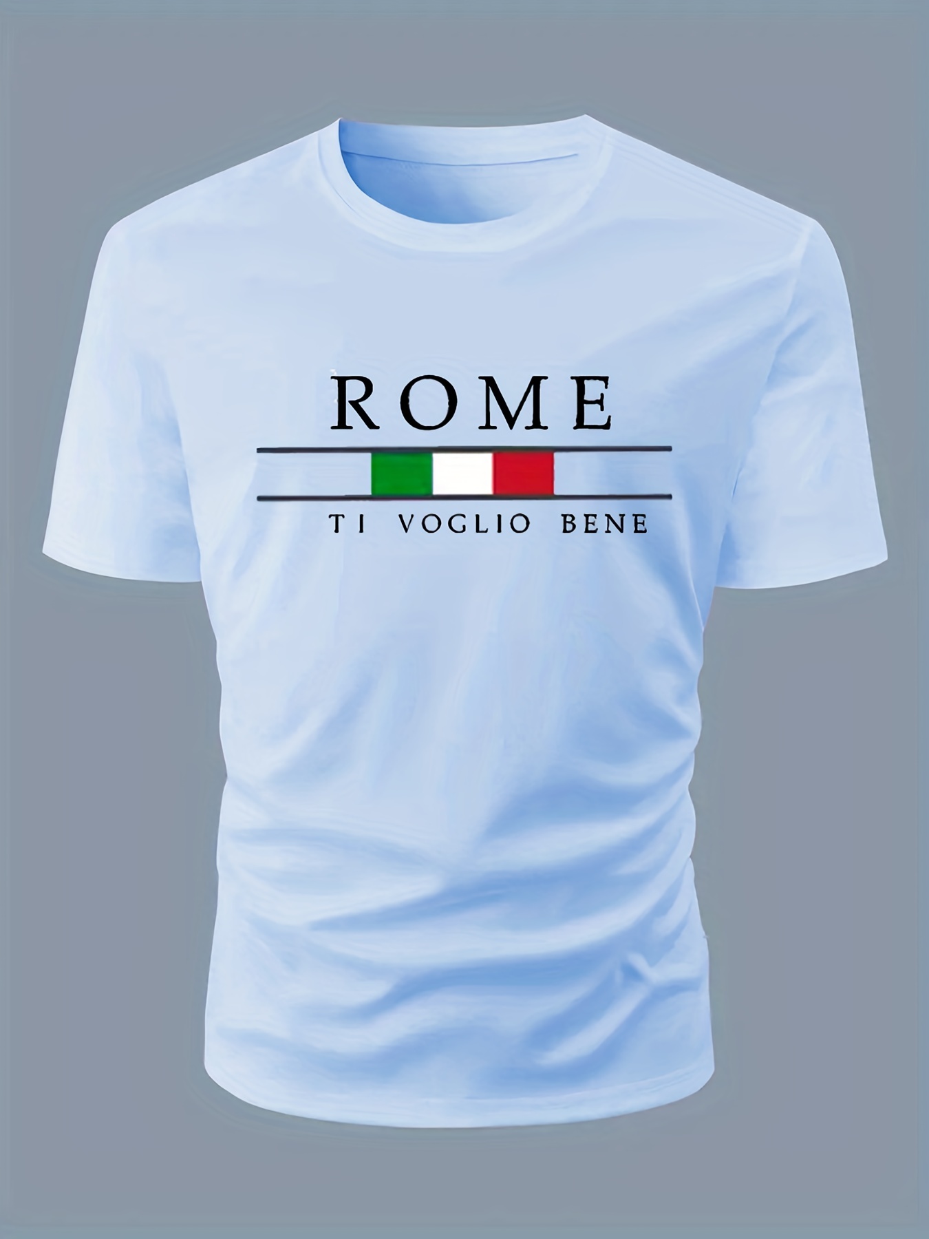 rome print mens t shirt for summer outdoor stylish mens crew neck tops gift for men details 21