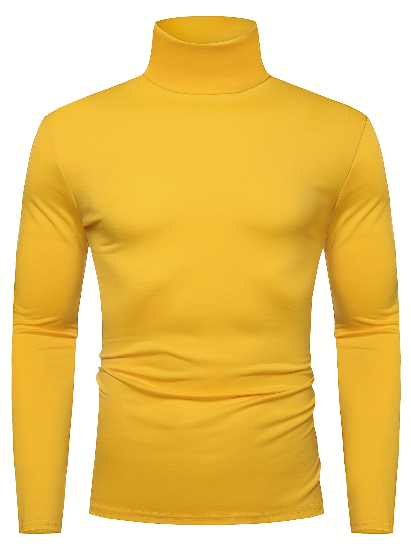 stylish multicolor bottoming shirt mens turtleneck long sleeved t shirt details 32