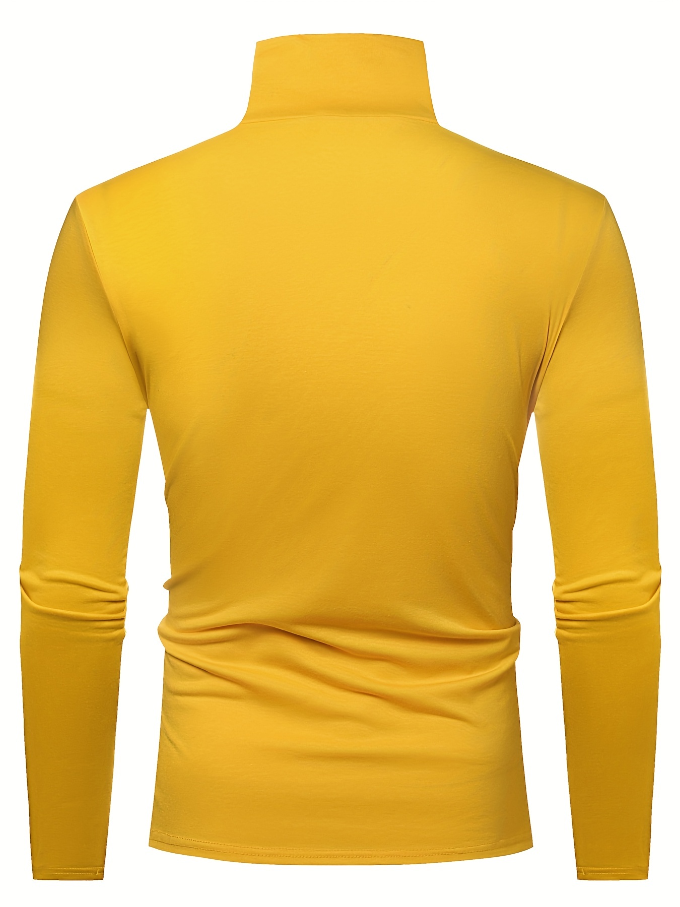 stylish multicolor bottoming shirt mens turtleneck long sleeved t shirt details 35