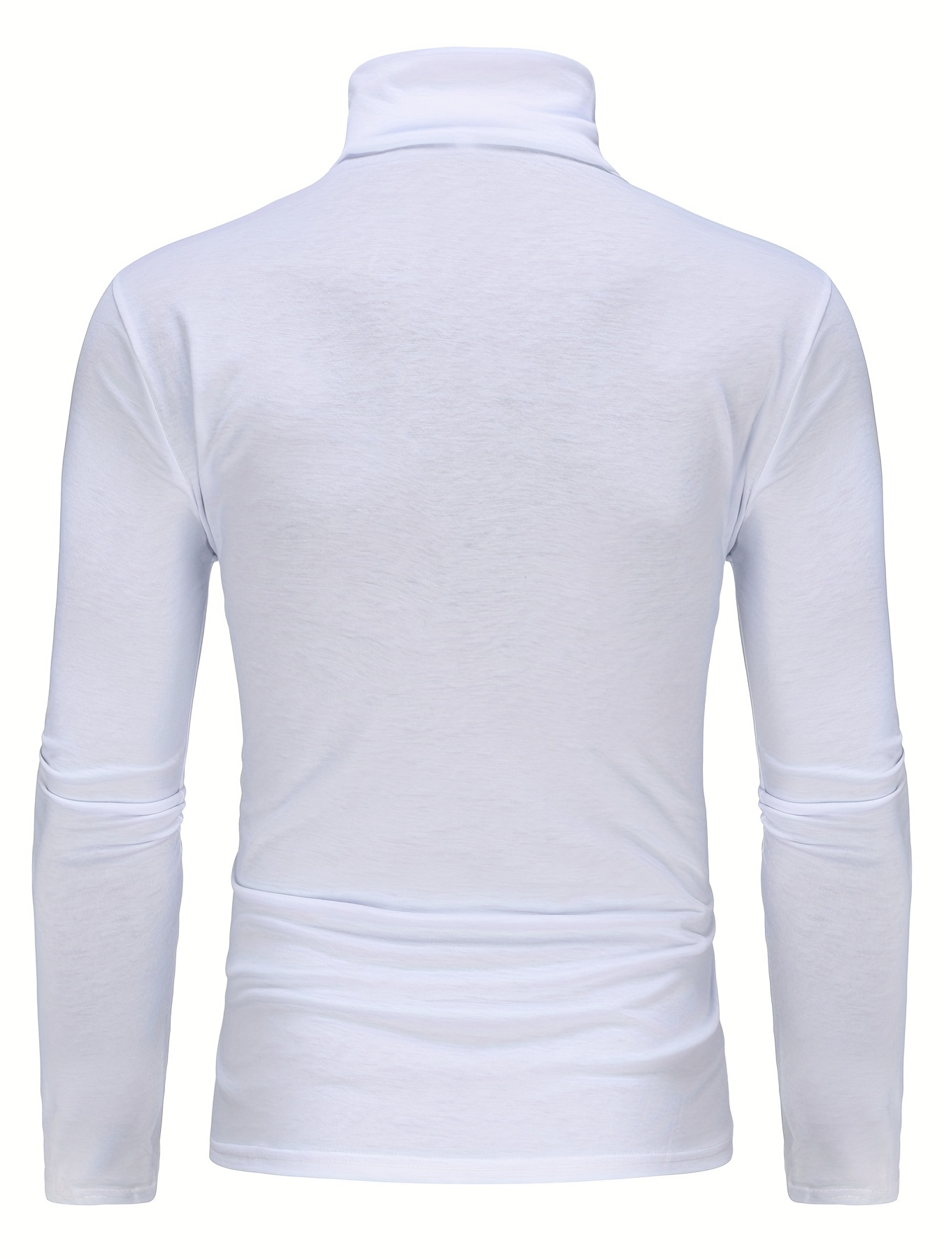 stylish multicolor bottoming shirt mens turtleneck long sleeved t shirt details 65