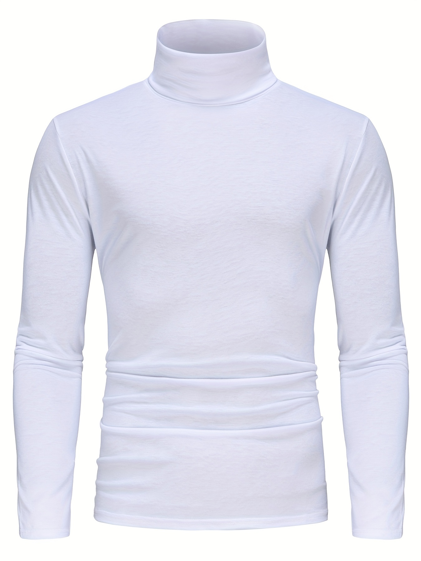 stylish multicolor bottoming shirt mens turtleneck long sleeved t shirt details 69