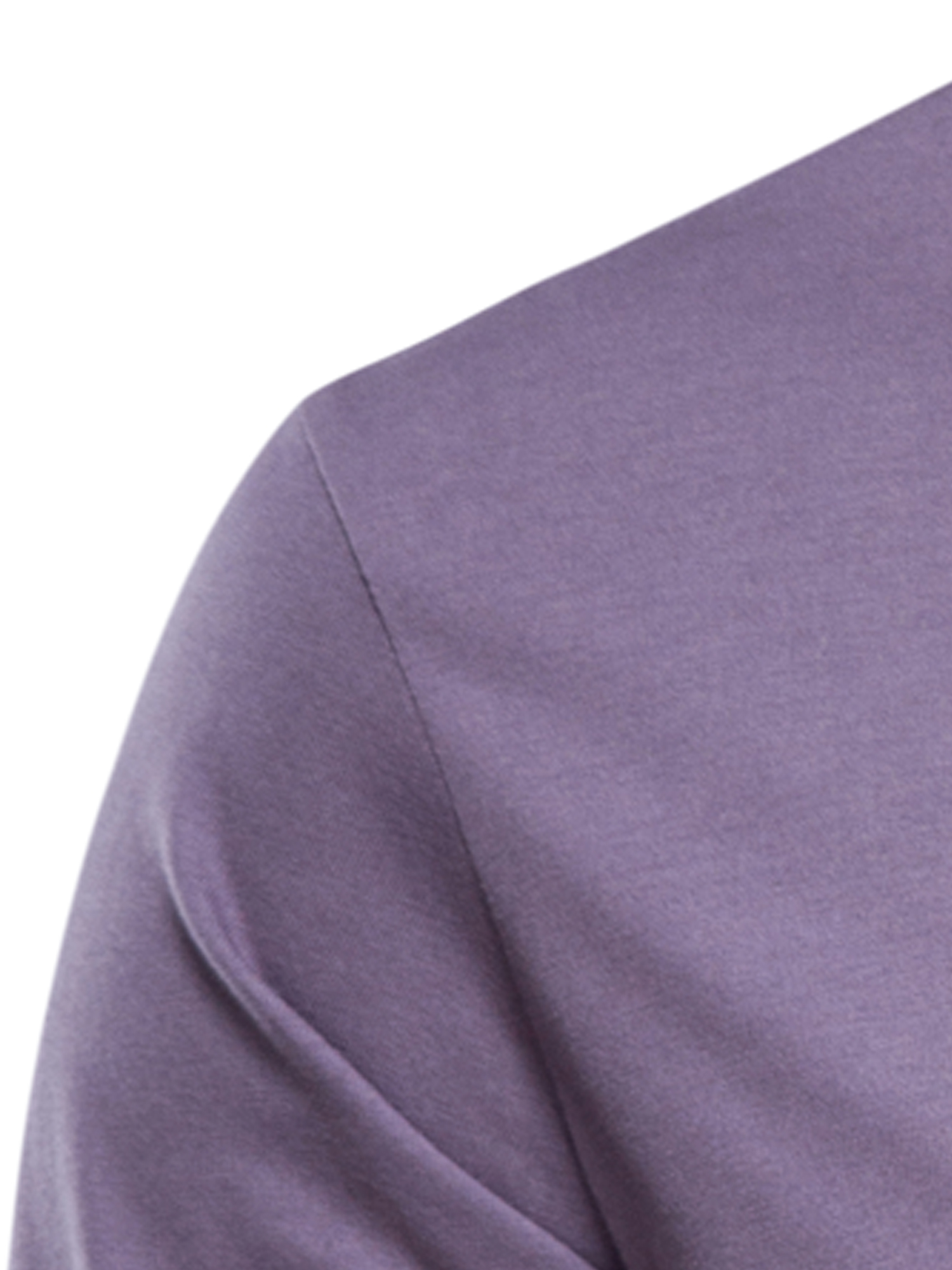 mens basic solid cotton o neck long sleeve t shirt details 9