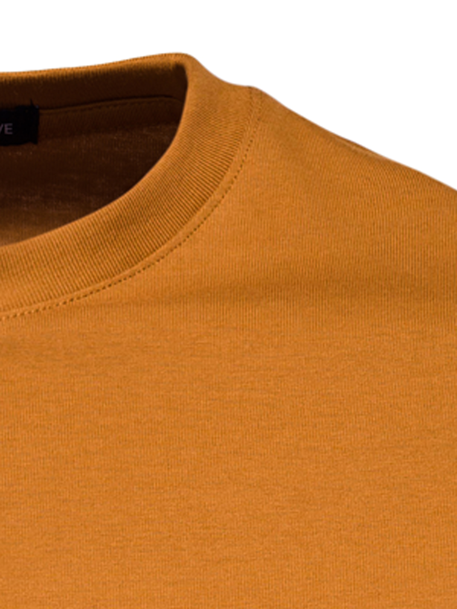 mens basic solid cotton o neck long sleeve t shirt details 22