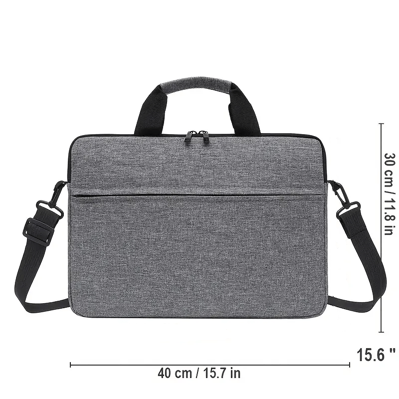 laptop bag cover-15 6 laptop bag cover thickened fuzzy inside shoulder hanging for maximum protection details 0