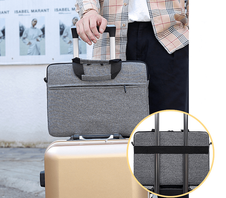 laptop bag cover-15 6 laptop bag cover thickened fuzzy inside shoulder hanging for maximum protection details 6