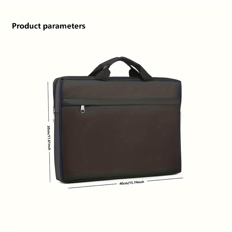 1pc 15 inch 38 1cm laptop inner bag waterproof shockproof scratch resistant protection laptop bag handbag official documents business bag suitable for tablets details 1